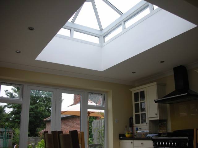 Kitchen Extension in Binfield, Berkshire, including roof lanterns AFTER